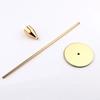 Metal Candle Holders Luxury Candlestick Fashion Wedding Candle Stand Exquisite Candelabra Table Home Decorations