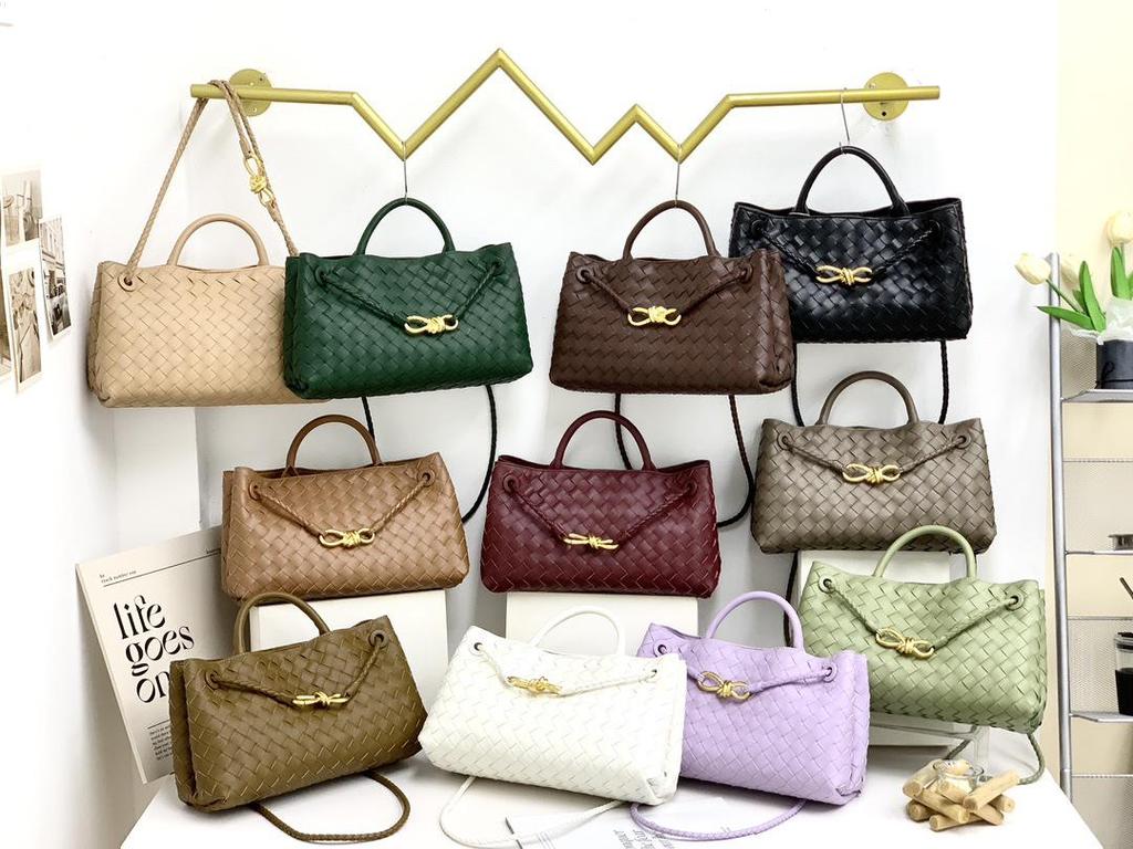 Geantă Tote Crossbody de Damă 2024 Retro din Piele Țesută Manual