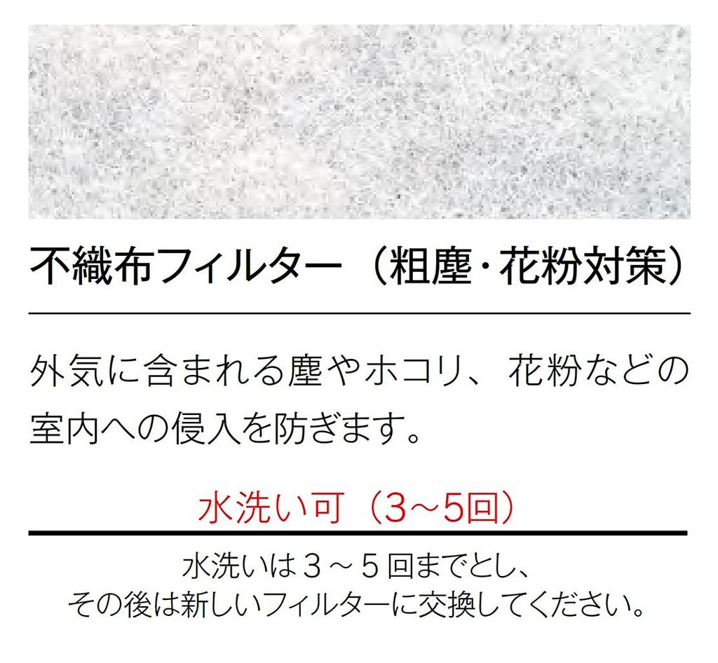 Unix Resin Square Register with Nonwoven Fabric Filter, PRP100AWFH