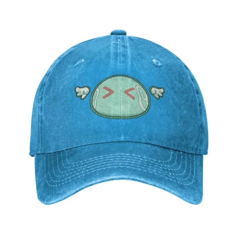 Fashion Cotton Genshin Impact Anemo Slime Baseball Cap Women Men Custom Adjustable Adult Anime Game Dad Hat Hip Hop
