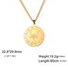 My Shape 12 Constellation Necklace Gothic Zodiac Pendant Chain Women Men Leo Aries Virgo Capricorn Birthday Jewelry Wholesale