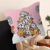 Simple-line Small Dog Personalized Pillow Dust Cover Bedroom Kids Party Decoration Pillowcase Birthday Children Gift