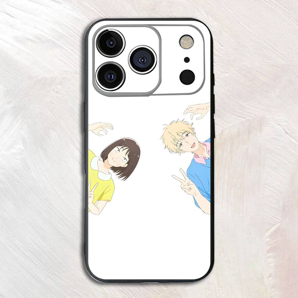 Anime K-Kai U-Uka Silicone Phone Case For IPhone 17 16 15 14 13 12 11 X XS Plus Pro Max Shockproof Soft Cover