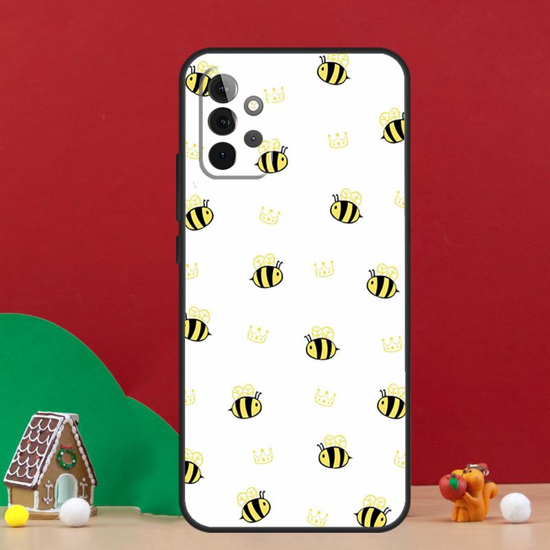 Bienenhummel Muster Hülle Für Samsung Galaxy A54 A06 A16 A26 A36 A56 A53 A32 A52 A33 A13 A55 A35 A15 A14 A34 A17