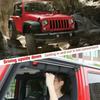 Pro Jeep Wrangler Černé Unlimited Madla na ochranný rám YJ TJ JK JL Příslušenství