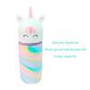 Straight/Folding Unicorn Pen Case Large Capacity Pen Holder  for Students