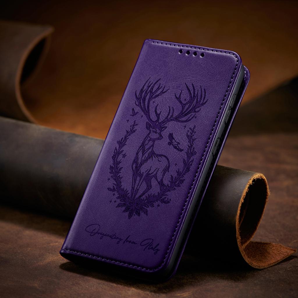 Animal Leather Phone Wallet Case Book For Oppo Reno 13 12 11 10 A5 A3 Pro 5G 13F 12F 11F A60 A79 A98 A38 A17 A74 A94 A53 Cover