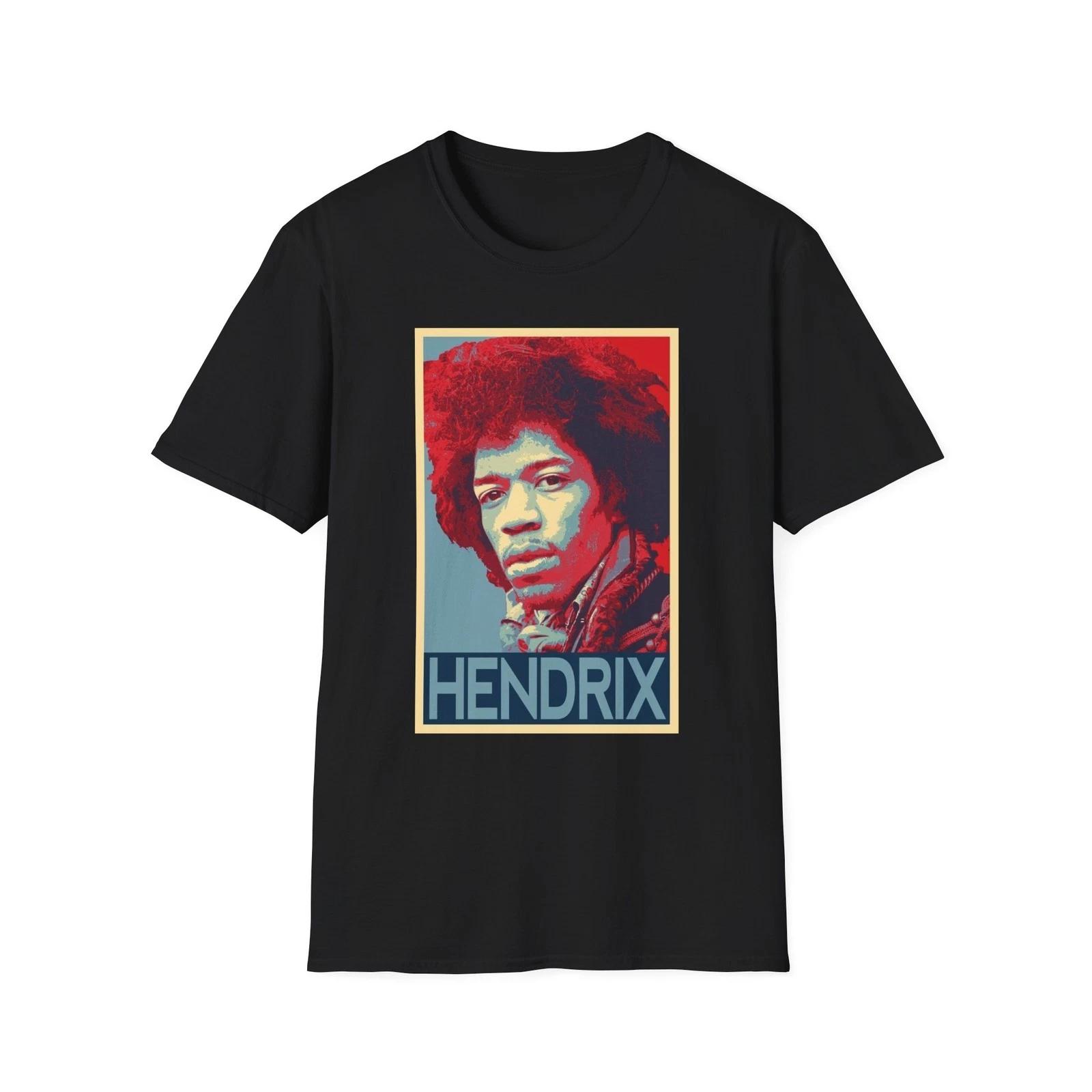 Jimi Hendrix, Graphic T-Shirt | Rock Band Tee L