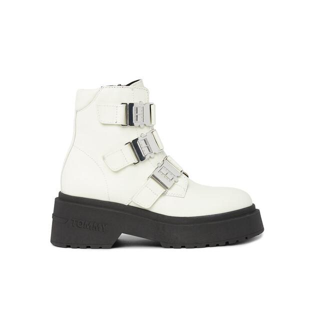 

Ботильоны Tommy Jeans Tjw Chunky Boot Hardware EN0EN02443 Ecru EU 40