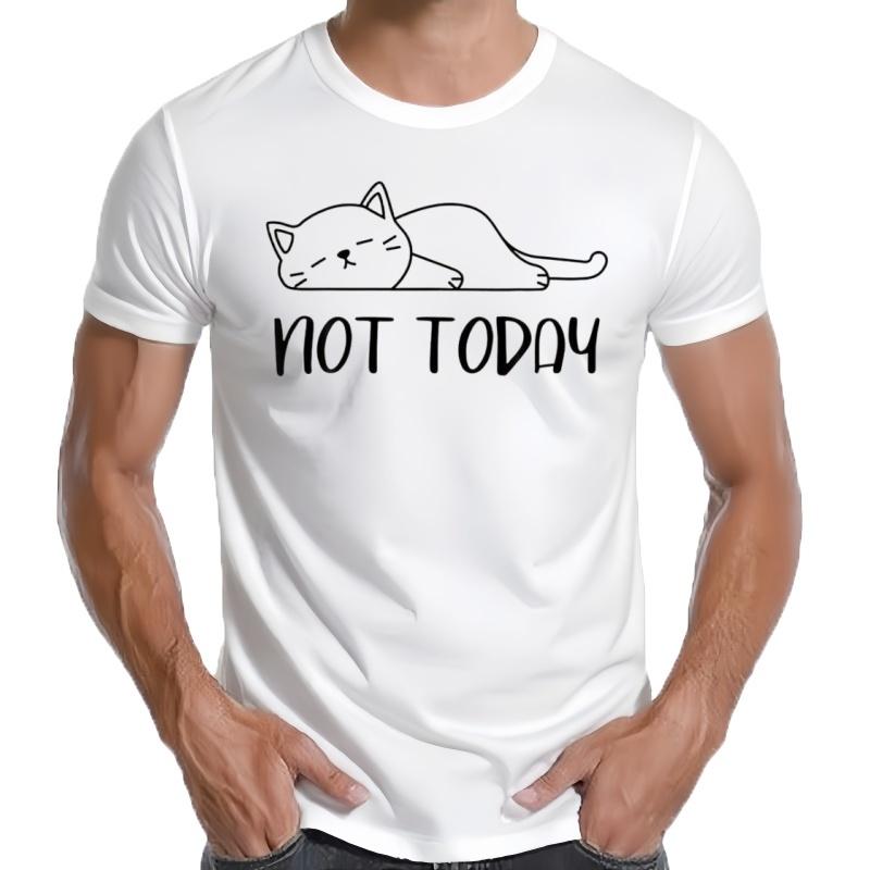 Neu Nein Heute Nicht Lustig Faul Meme Lustiges T-Shirt USA Tee Größe S5XL