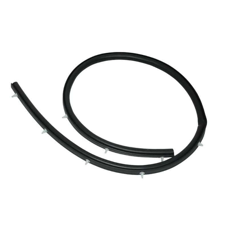Truck Hood Rear Door Weatherstrip for L200 Pickup Replace MR437091 MBPJ3-BA034 Rubber Seal Strips Automotive Accessories
