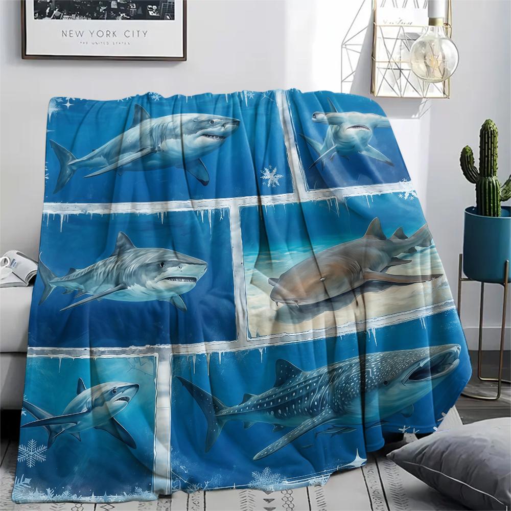 Animal Pattern Frame Print Flannel Blanket High quality Comfortable for All Seasons Home Decor Warmth and Comfort Perfect for Christmas Gifts
