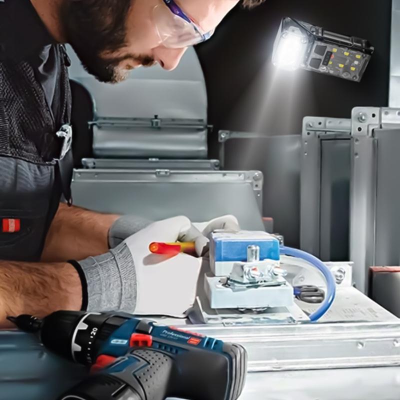 Rechargeable Spotlights Handheld Flashes Light Multifunctional Outdoor Torches for Various Outdoor Activity