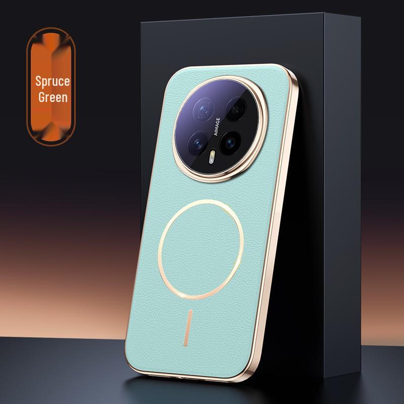 Kompatible Honor Magic8/Magic8 Pro Magnetische Adsorptions-Handyhülle mit Linsenfolie für Geschäftsleute
