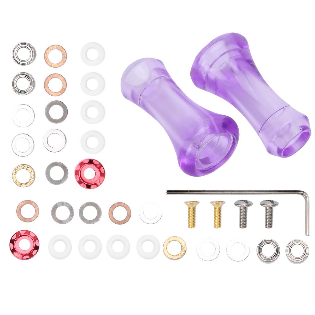 1Pair Lure Fishing Reel Refit Handle Knob 27.6mm for Lowprofile Reel Spinning Reel