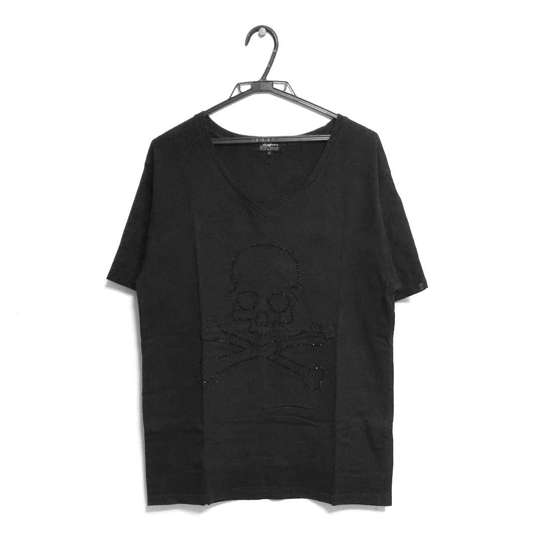 

[USED] Y2K, Achieve, K-Pop and Azure by moussy / Skull T-shirt