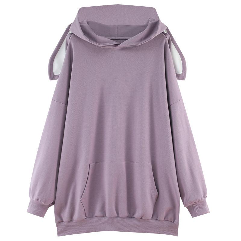Otoño e invierno Mujer Coreano Lindo Conejo Oreja Sudadera Sudadera sudadera  con capucha Suéter de manga larga Canguro femenino Sudaderas con capucha de  bolsillo comprar a buen precio — entrega gratuita, reseñas