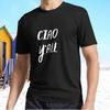 New Ciao, Y'all, Italian, Greeting, Southern Active T-Shirt Funny Size S - 5XL
