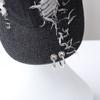 NY y2k Het Tjej Graffiti Jeans Kaninöron Cowboy Baseballkeps Tvättad Graffiti Hip Hop Keps Kvinnor Män Fest Lag Baseballkeps