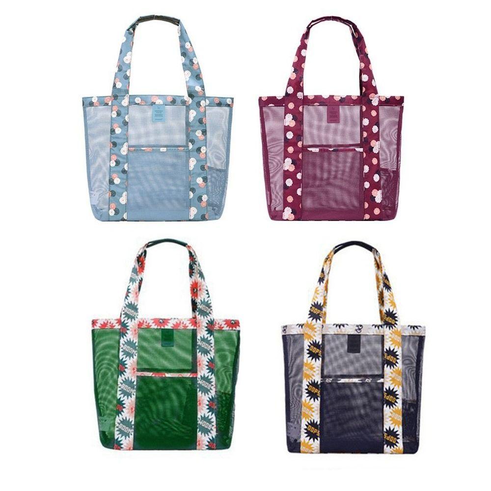 Large Capacity Swimming Shoulder Bag Transparent Toiletries Bag Portable Makeup Storage Bag  Ladies