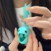 Electronic Musical Tadpole Toy Cute Keychain Sensory Instrument with Funny Sounds & Light Portable Travel Fidget Toy for Kids Stocking Stuffer