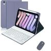 Detachable Wireless Bluetooth Keyboard Case With Stylus Slot IPad Mini 7 8.3 Inch TPU Protective Cover