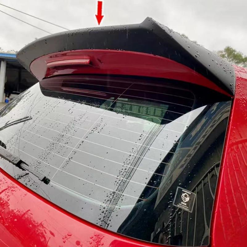 Pour VW Golf 6 MK6 GTI R 2008-2013 ABS Lèvre de Spoiler d'Aile de Coffre Arrière Aileron de Queue Kit Carrosserie Accessoires Ailerons Arrière