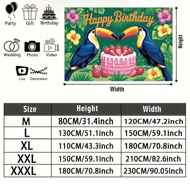 Party Backdrop Birthday Photo Booth Background Front Door Decor
