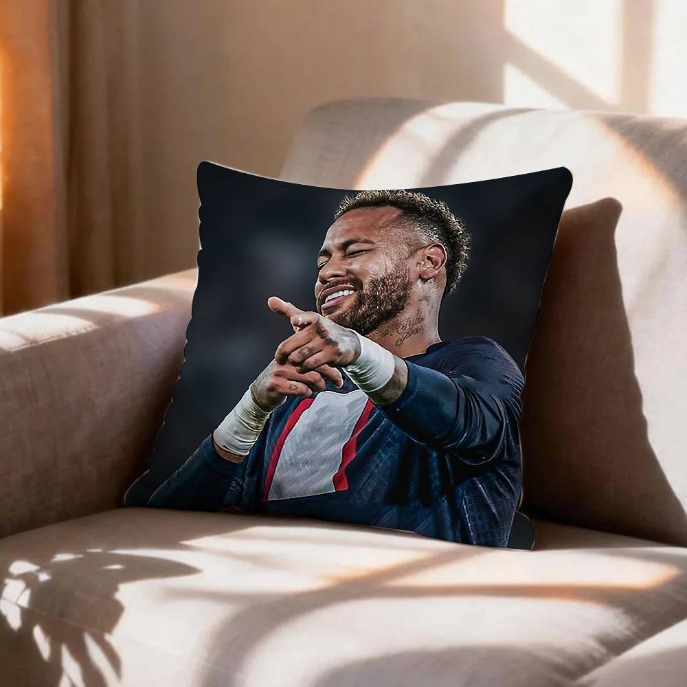 F-Footballer N-neymar J-jr   Pillow Case Pattern Printed Pillowcase For Living Room Sofa Cushion Cover