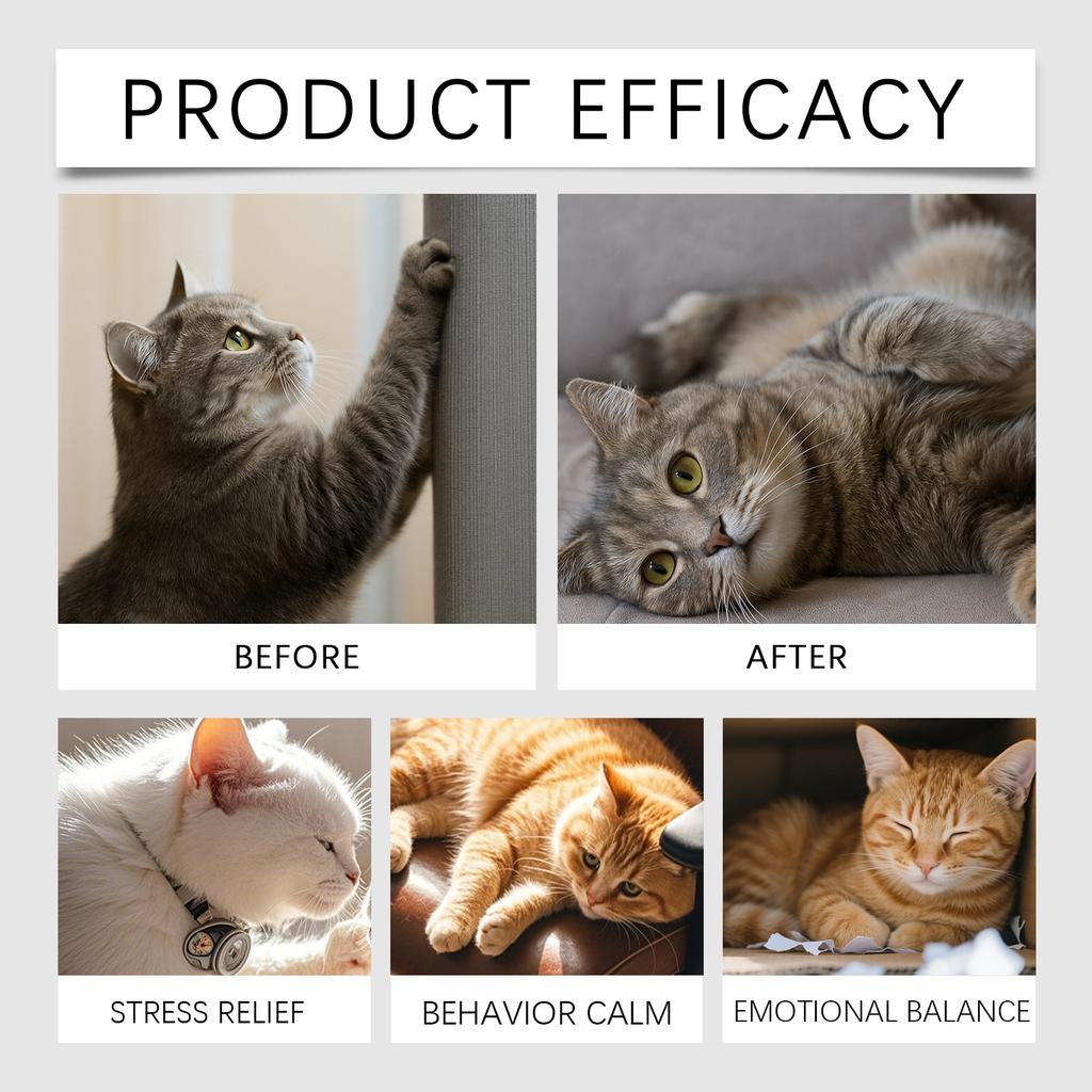 The Cat's Calming Plug-in Diffuser Reduces Pressure  Soothed Behavior  And Maintained Emotional Balance And Stability 45ML