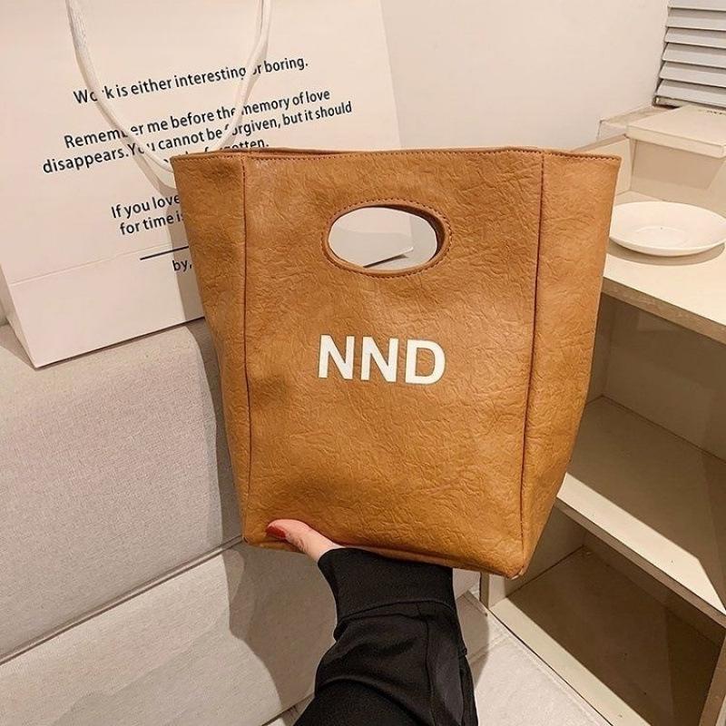 Sac fourre-tout rétro en cuir de vache pour femme - Petit, Sac à main imperméable