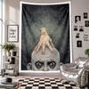 WandteppichDie Addams Family Kunst Hängendes Tuch Dekorative Hintergrundabdeckung für Raumdekoration