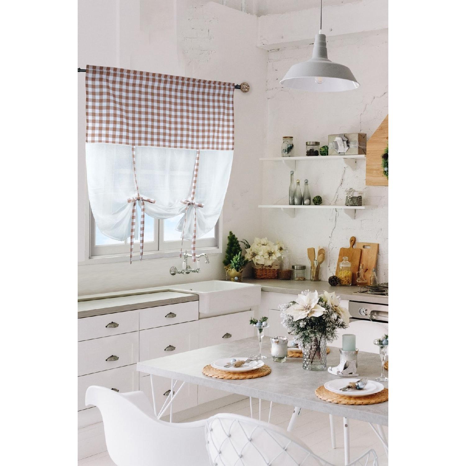 

Натуральний горщик плед тюль фіранки ретро 100 x 200 коричневий