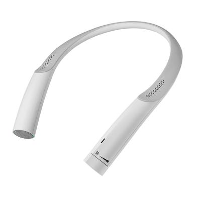 Altoparlante da collo per TV Wireless Clear Sound Stereo Facile da usare Ricarica Basta posizionare a sinistra e a destra Regolazione del bilanciamento del volume Notifica vocale