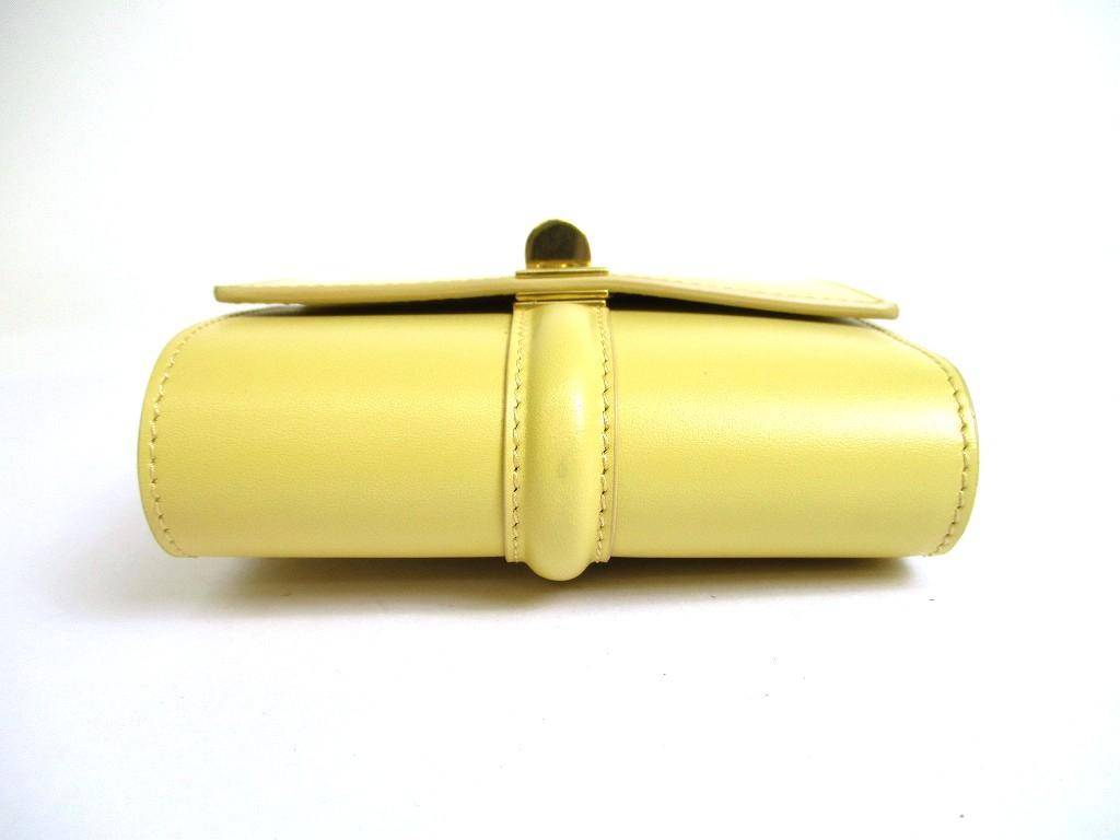 Authentisches CELINE Pollenleder Kleines Dreifach-Portemonnaie Kompaktes Portemonnaie #b042 Offene Schachtel