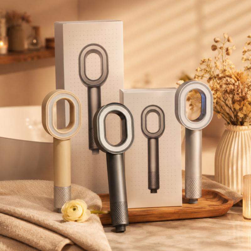 Filtered High Pressure Shower Head, Water Saving Design, Purifies Shower Water, Practical Bathroom Accessory