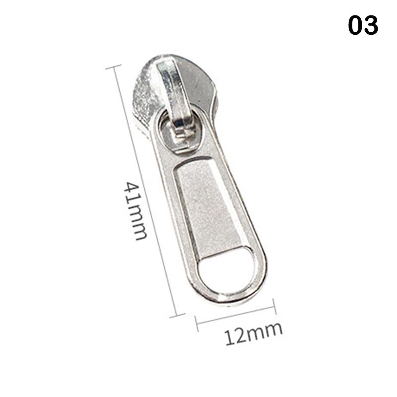 5/8Pcs 4 Sizes Universal Instant Fix Zipper Repair Replacement Slider Zippers