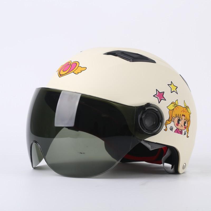 3C Certified Half Helmet Electric Scooter Motorcycle Riding - All Season Unisex Safety Headgear