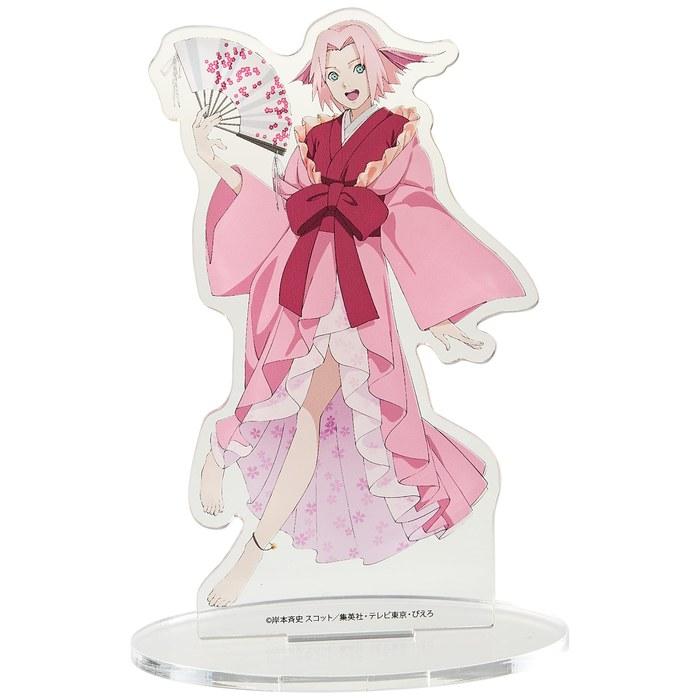 A3 NARUTO & BORUTO 02 Hyakki Yagyo ver. Haruno Sakura Acrylic Figure White H150xW150mm