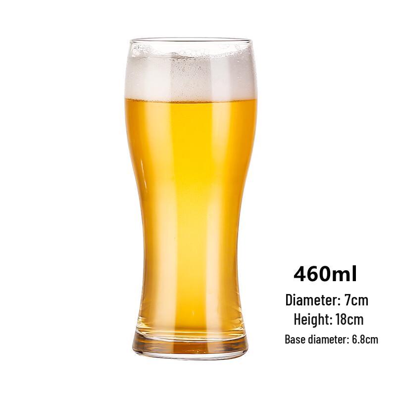 ZISIZ 2025 New Handmade Glass Beer Mug