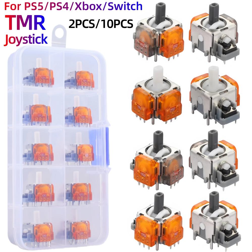 TMR Hall Effect Joystick 3D Analog Stick Sensor Replacement for PS5/PS4/Xbox Series X/S/Switch Pro Controller Repair Accessories 5