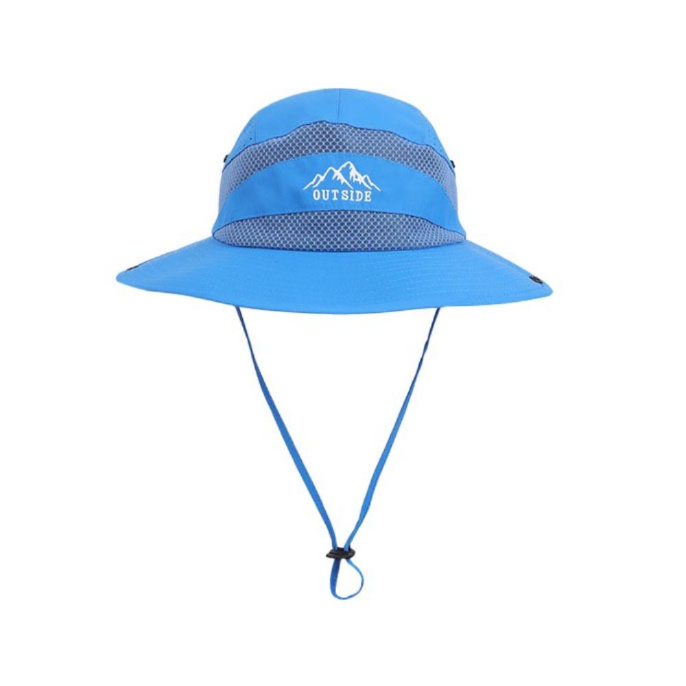 Waterproof Men Fisherman's Hat Quick-dry Sun Hat Simple Folding Bucket Hat  Unisex