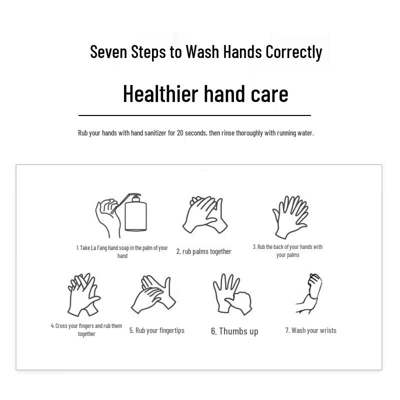 LaFung Moisturizing Hand Soap (Fresh Scent, 4x500ml)