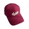 Baseball Hat for Women's Trendy and Versatile Wide Brim Showing Face Small Sun Protection Baseball Cap Korean Version Letter Embroidery