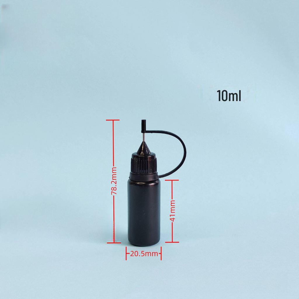 Quetschflasche aus PE-Kunststoff mit Loch für die Dosierung von ätherischen Ölen, Farben und Nadeln