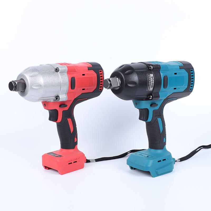 Rechargeable Brushless Electric Impact Wrench for Auto Repair & Woodworking with Lithium Battery