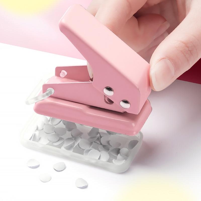 Handlocher Einzelloch Metalllocher Kunststoffkörper Für Ordner Dokumente Notizbuch DIY-Projekte