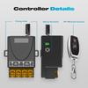 12V Wireless Remote Switch 30A Relay Rf Control 328Ft Long Range