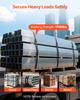 Steel Strapping Coil, 19 Mm X 0.55 Mm X 91 M, Metal Strapping Banding Roll Withstands Harsh Environment, 775.6 Kg Break Strength, Heavy Duty Banding