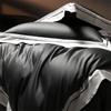 Li Lang Phantom Peninsula Grey 4-Piece Bedding Set